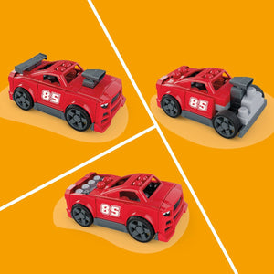MEGA BLOKS Build & Go Race Car (26 Pieces) - CONSTRUCTION - LEGO/KNEX ETC - Beattys of Loughrea