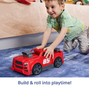 MEGA BLOKS Build & Go Race Car (26 Pieces) - CONSTRUCTION - LEGO/KNEX ETC - Beattys of Loughrea