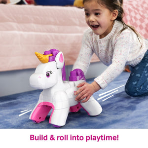 MEGA BLOKS Build & Enchant Unicorn (26 Pieces) - CONSTRUCTION - LEGO/KNEX ETC - Beattys of Loughrea