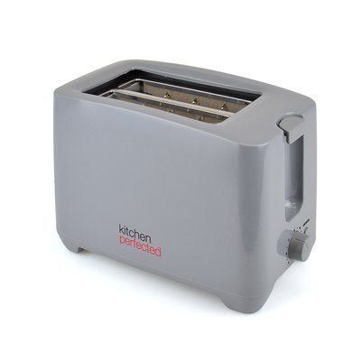 Lloytron Kitchen Perfected 2-Slice Toaster - Grey
