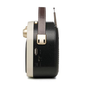 Lloytron Acapulco 3-Band Rechargeable Radio with Musicstream - Cream - PORTABLE CD/RADIO - Beattys of Loughrea
