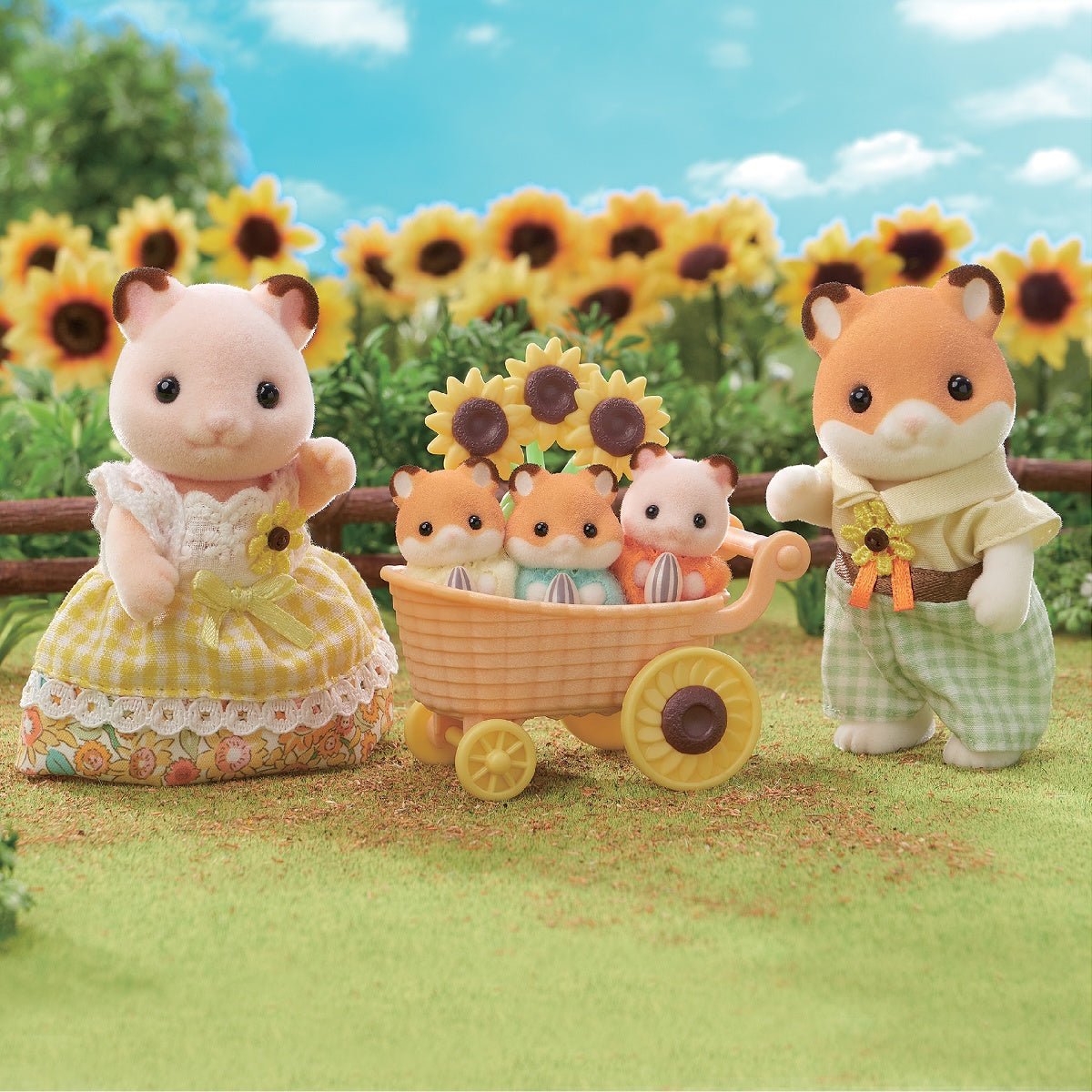 Sylvanian Families Hamster Family 5856 - SYLVANIAN / BEANIE BABIES - Beattys of Loughrea