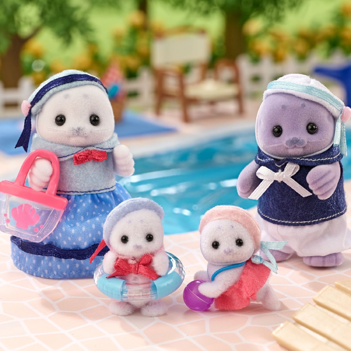 Sylvanian Families Seal Family 5759 - SYLVANIAN / BEANIE BABIES - Beattys of Loughrea