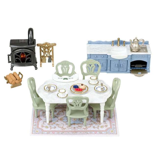 Sylvanian Families Red Roof Riverside Manor Elegant Dining Room 5867 - SYLVANIAN / BEANIE BABIES - Beattys of Loughrea