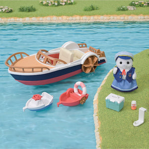 Sylvanian Families Seal Sailor's Leisure Boat 5864 - SYLVANIAN / BEANIE BABIES - Beattys of Loughrea