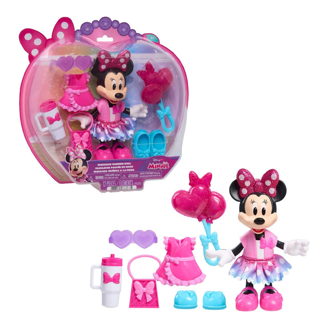 MINNIE MOUSE FABULOUS FASHION DOLL 88367 JUST PLAY