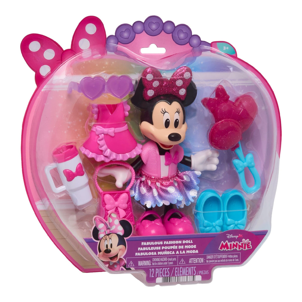 MINNIE MOUSE FABULOUS FASHION DOLL 88367 JUST PLAY