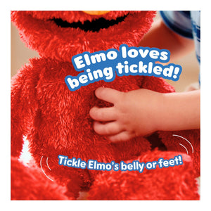 SESAME STREET TICKLE ME ELMO GIGGLE MAX 57988 JUST PLAY