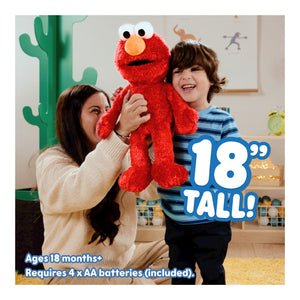 SESAME STREET TICKLE ME ELMO GIGGLE MAX 57988 JUST PLAY