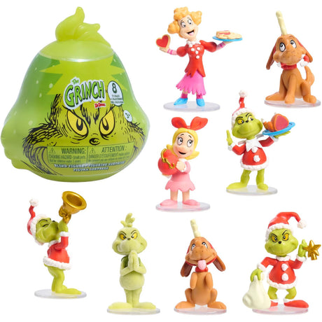 DR. SEUSS GRINCH BLIND FIGURE CAPSULES 40739 JUST PLAY