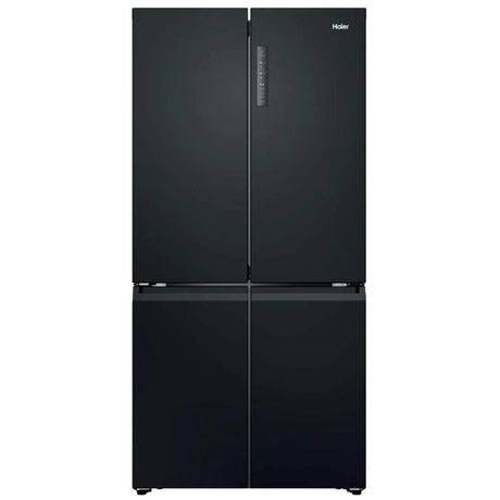 Haier Cube 90 Series 3 Multi Door Fridge Freezer | Slate Black - FRIDGE OR FR/FREEZER LGE 300L+, USA - Beattys of Loughrea