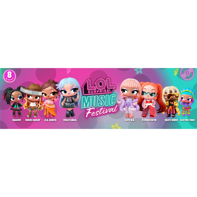 LOL Surprise Music Festival Tots - Assorted - One Supplied*
