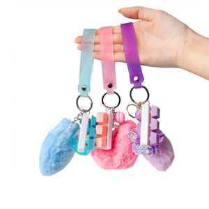 HGL Fluffy Fidget Keychain - Assorted - One Supplied*
