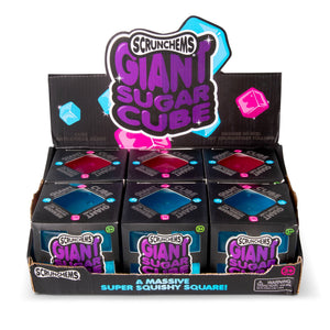 Scrunchems Giant Sugar Cube Squishy Fidget Toy - Assorted - One Supplied*