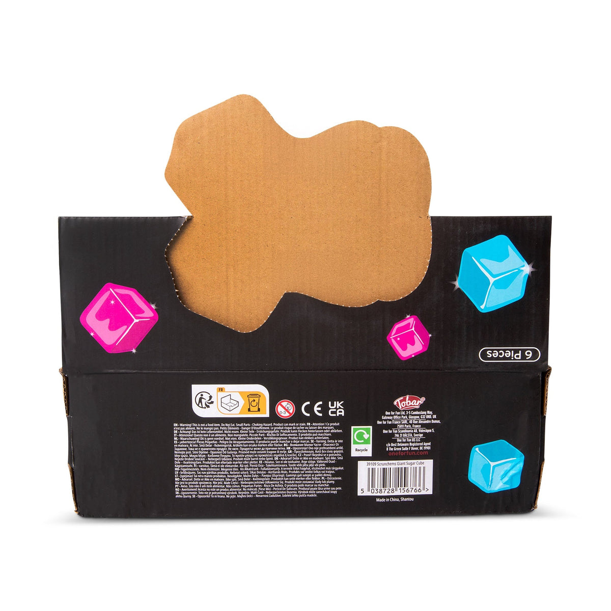 Scrunchems Giant Sugar Cube Squishy Fidget Toy - Assorted - One Supplied*