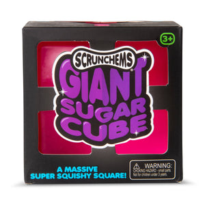 Scrunchems Giant Sugar Cube Squishy Fidget Toy - Assorted - One Supplied*