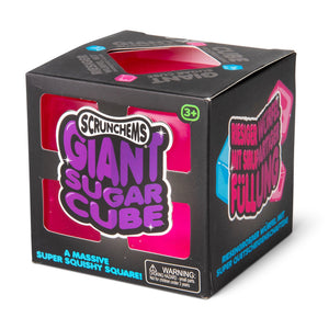 Scrunchems Giant Sugar Cube Squishy Fidget Toy - Assorted - One Supplied*