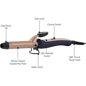 Carmen 25mm Curling Tong C81060BC