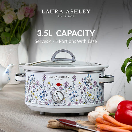 Laura Ashley VQ Wild Meadow 3.5L Slow Cooker