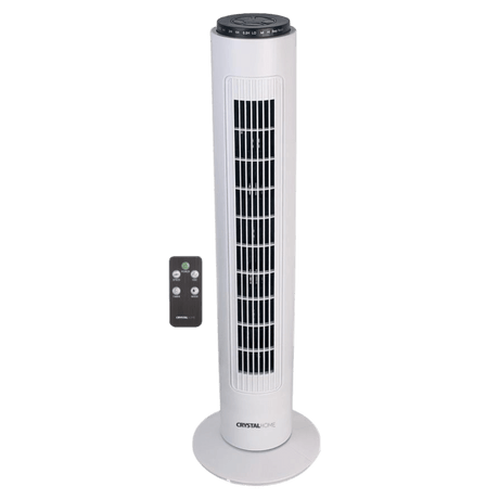 Crystal Home Air Tower 74 Fan Tower 45W With Remote Control - COOLING FANS - Beattys of Loughrea