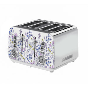 Laura Ashley VQ 4 Slice Toaster Wild Meadow