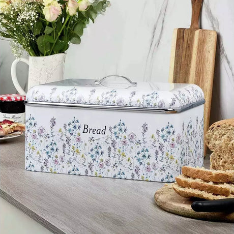 Laura Ashley Wild Meadow Floral Design Bread Bin