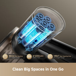 Dreame R10s Lite Cordless Stick Vacuum, Black