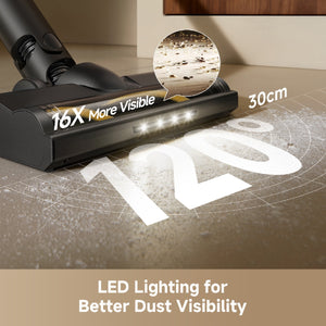 Dreame R10s Lite Cordless Stick Vacuum, Black