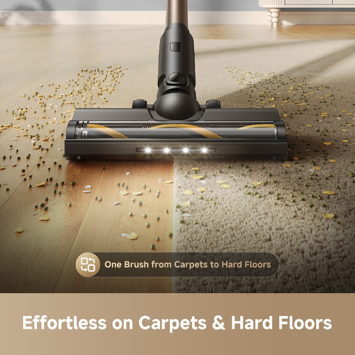 Dreame R10s Lite Cordless Stick Vacuum, Black