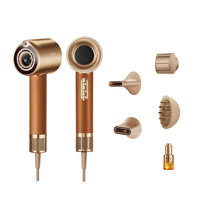 Dreame Miracle Pro High-Speed Hair Dryer with Red Light Scalp Care, Gold
