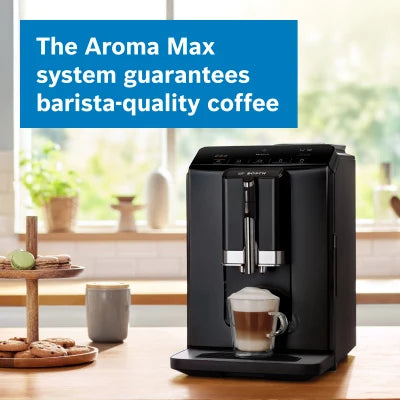 Bosch VeroCafe Bean to Cup Coffee Machine - Piano Black - TIG20119
