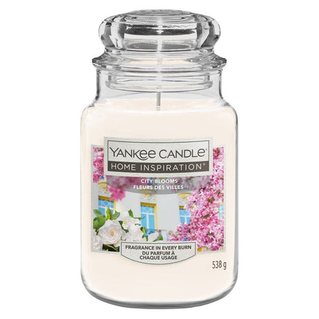 Yankee Candle Home Inspiration Large Jar Candle City Blooms - CANDLES - Beattys of Loughrea