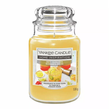 Yankee Candle Home Inspiration Large Jar Candle Zesty Margarita - CANDLES - Beattys of Loughrea