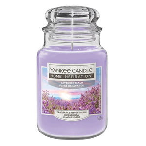 Yankee Candle Home Inspiration Large Jar Candle Lavender Beach