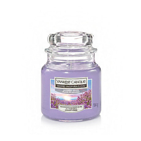 Yankee Candle Home Inspiration Medium Jar Candle Lavender Beach - CANDLES - Beattys of Loughrea