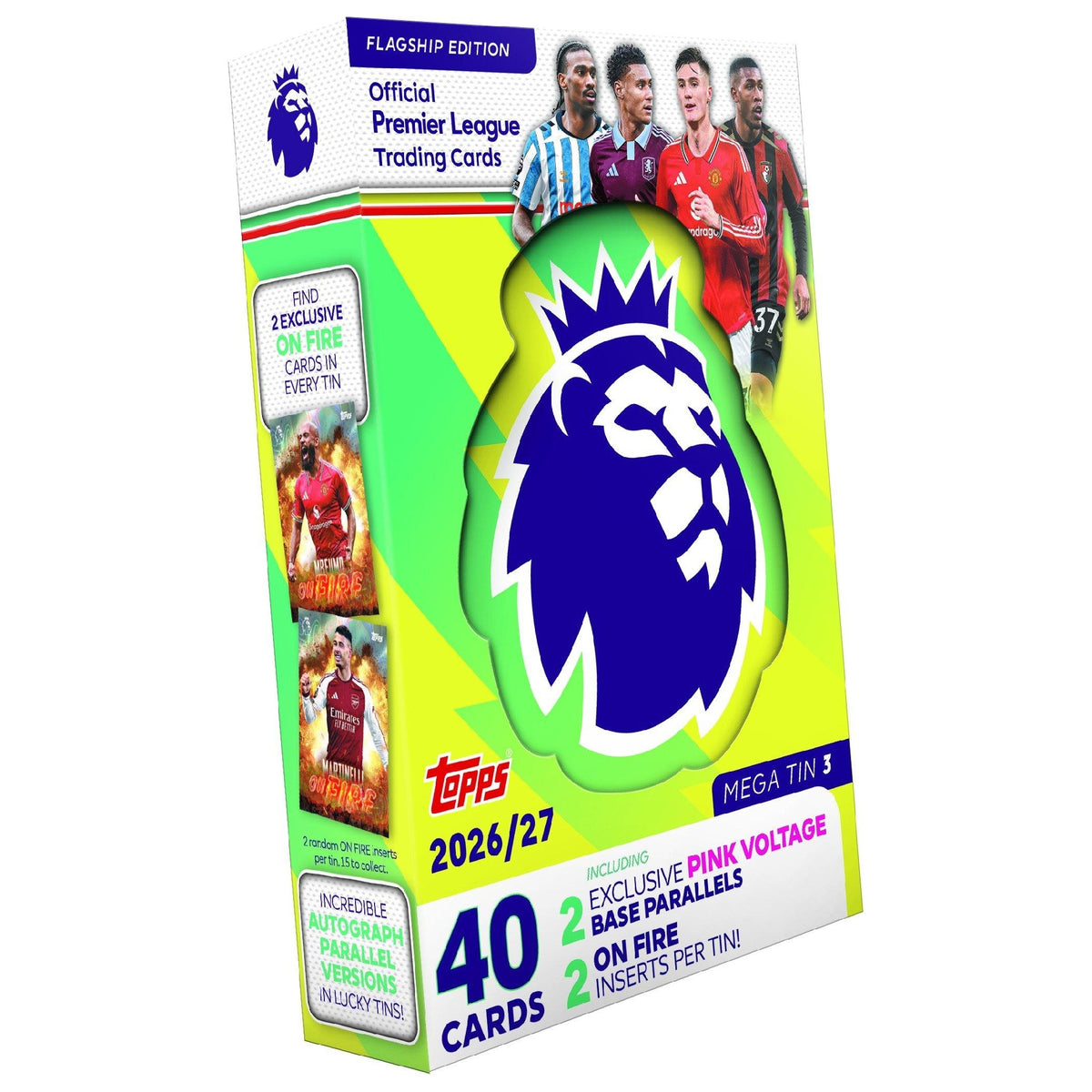 Topps Premier League 26/27 Trading Cards Mega Tin - Assorted - One Supplied*