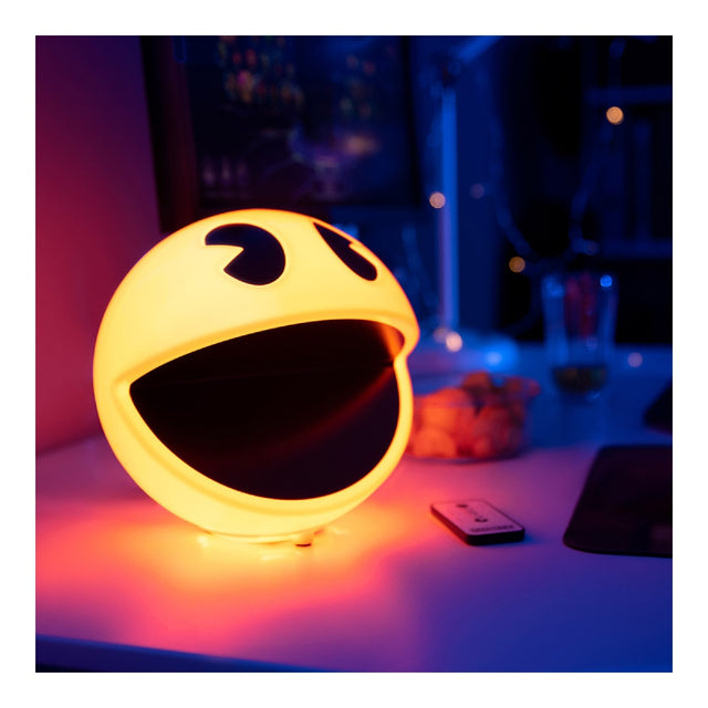 Pac Man USB LED Lamp with Remote Control & Sound Effects