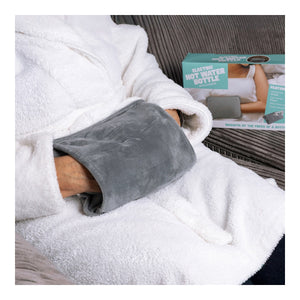 Wellbeing Electric Hot Water Bottle Grey