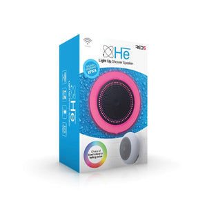 RED5 H.e Light Up Wireless Shower Speaker - SPEAKERS HIFI MP3 PC - Beattys of Loughrea