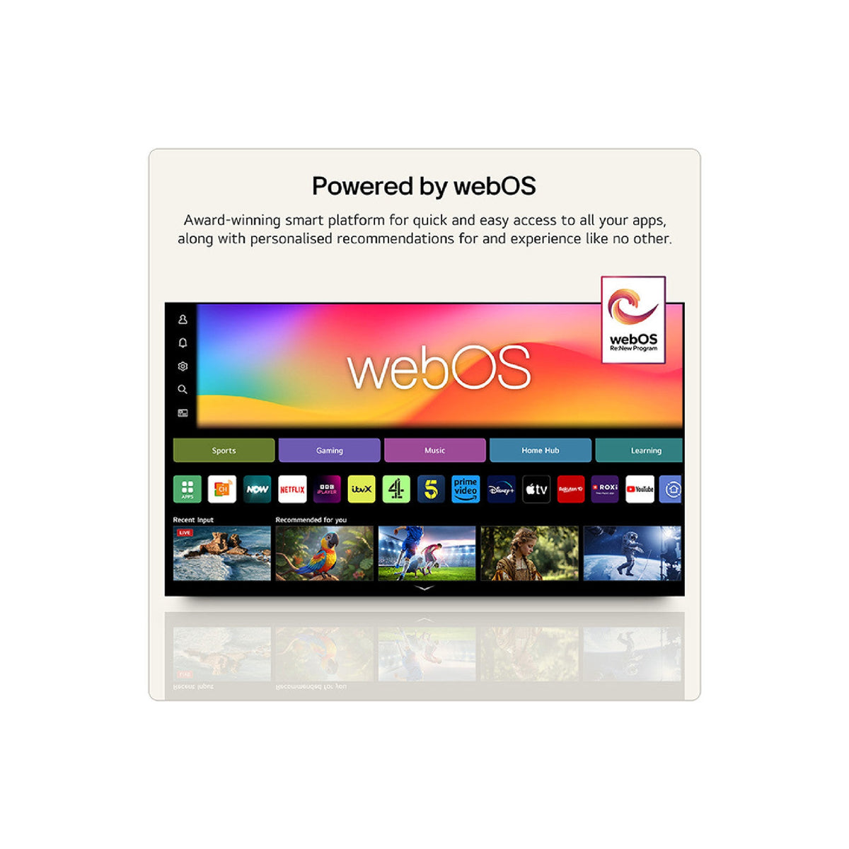LG OLED55B65LA 55-inch OLED AI B6 4K Smart TV (2026)