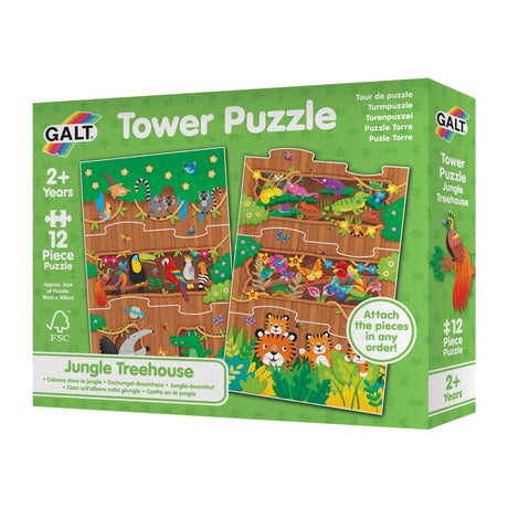 Galt Tower Puzzle – Jungle Treehouse - JIGSAWS - Beattys of Loughrea