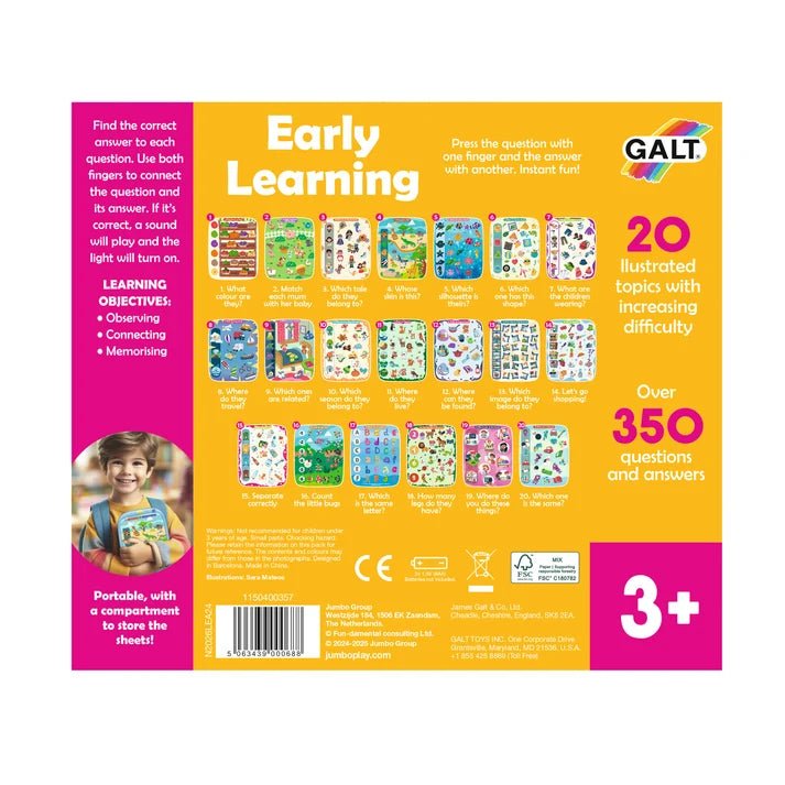 Galt Touch & Learn: Early Learning - VTECH/EDUCATIONAL - Beattys of Loughrea