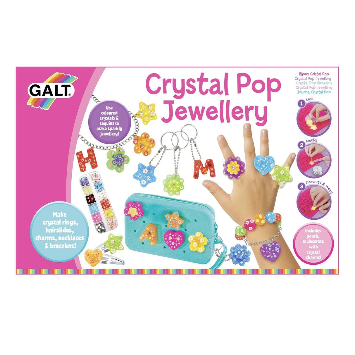 Galt Crystal Pop Jewellery - ART & CRAFT/MAGIC/AIRFIX - Beattys of Loughrea