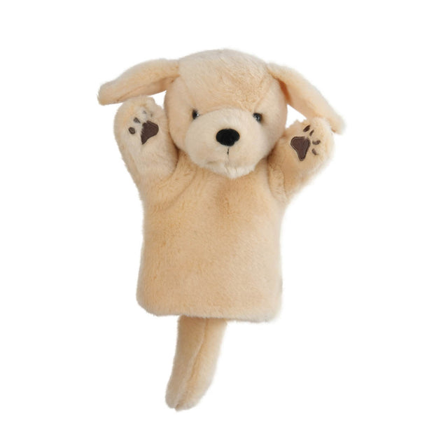 The Puppet Company Labrador Yellow CarPets - SOFT TOYS - Beattys of Loughrea