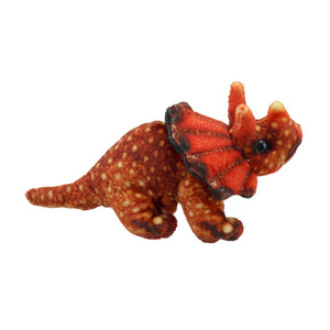 The Puppet Company Triceratops (Orange) Finger Puppets - SOFT TOYS - Beattys of Loughrea