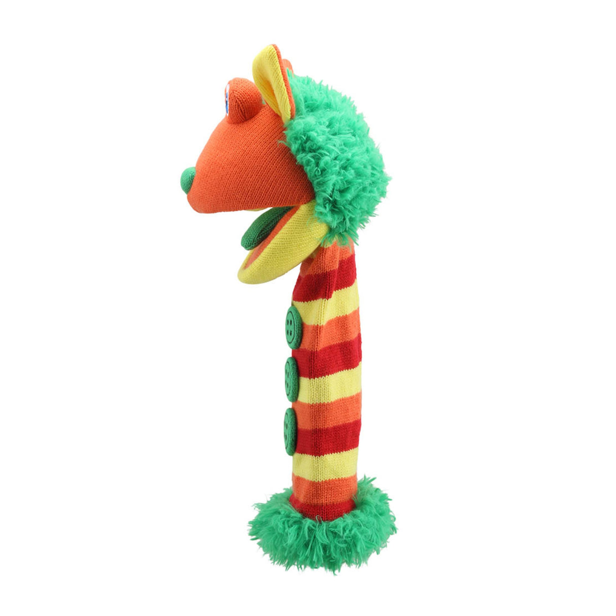 The Puppet Company Buttons ECO Sockettes - SOFT TOYS - Beattys of Loughrea