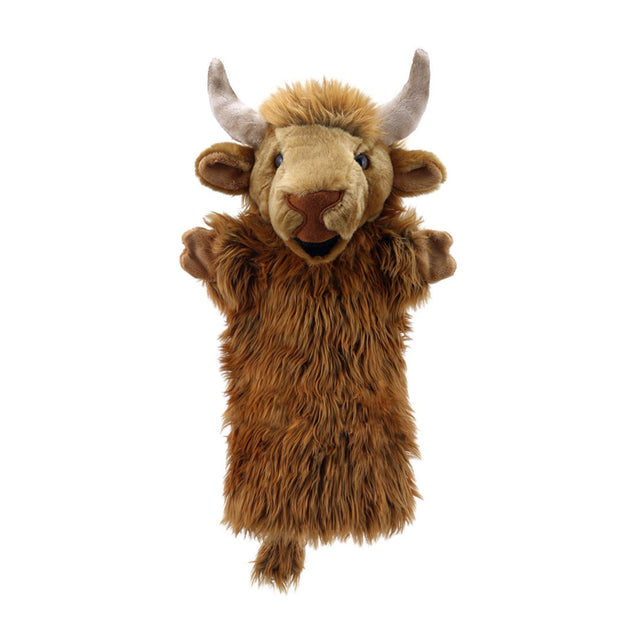 The Puppet Company Cow Highland Long-Sleeved - SOFT TOYS - Beattys of Loughrea