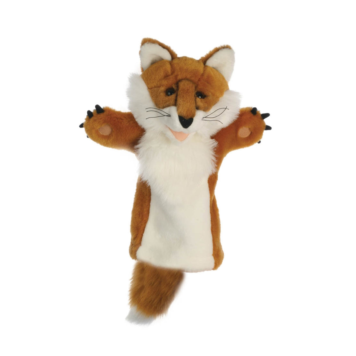 The Puppet Company Fox Long-Sleeved - SOFT TOYS - Beattys of Loughrea