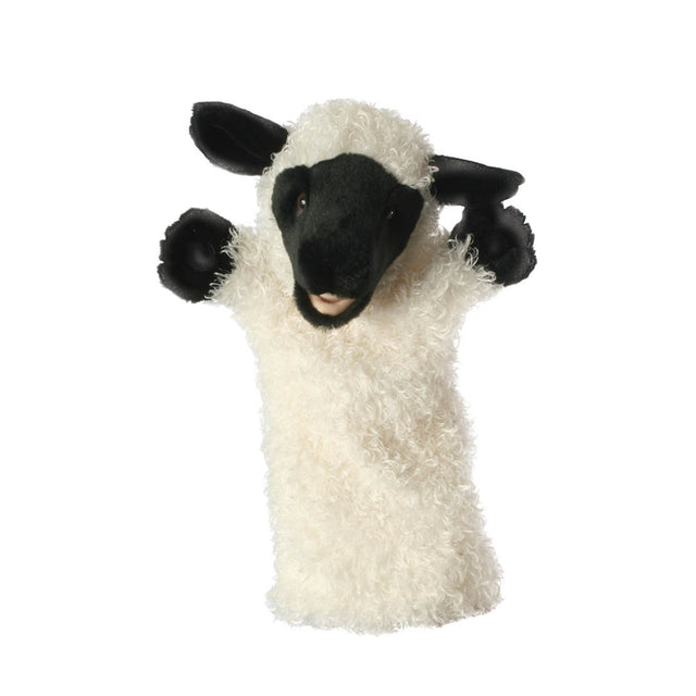 The Puppet Company Sheep White Long-Sleeved - SOFT TOYS - Beattys of Loughrea