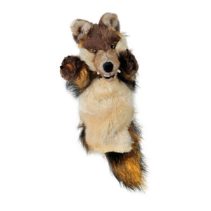 The Puppet Company Wolf Long-Sleeved - SOFT TOYS - Beattys of Loughrea
